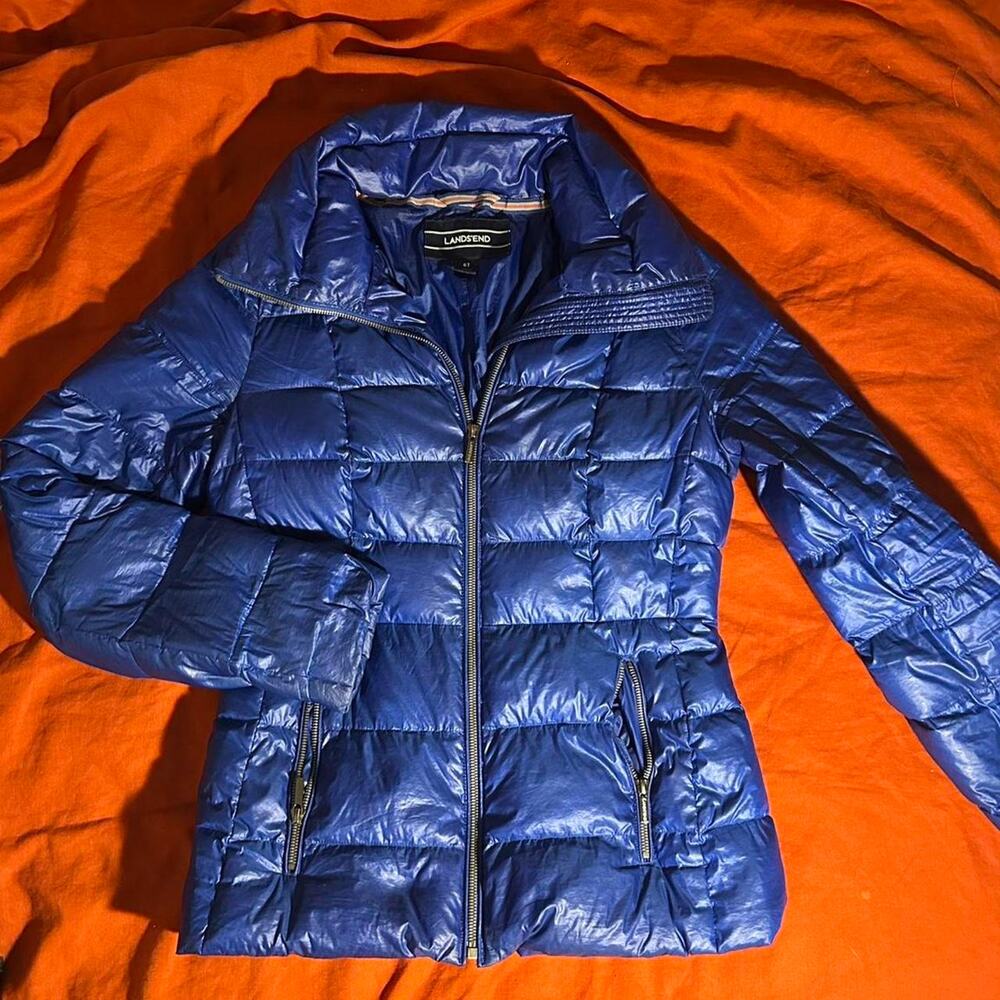 Flattering royal blue lands end